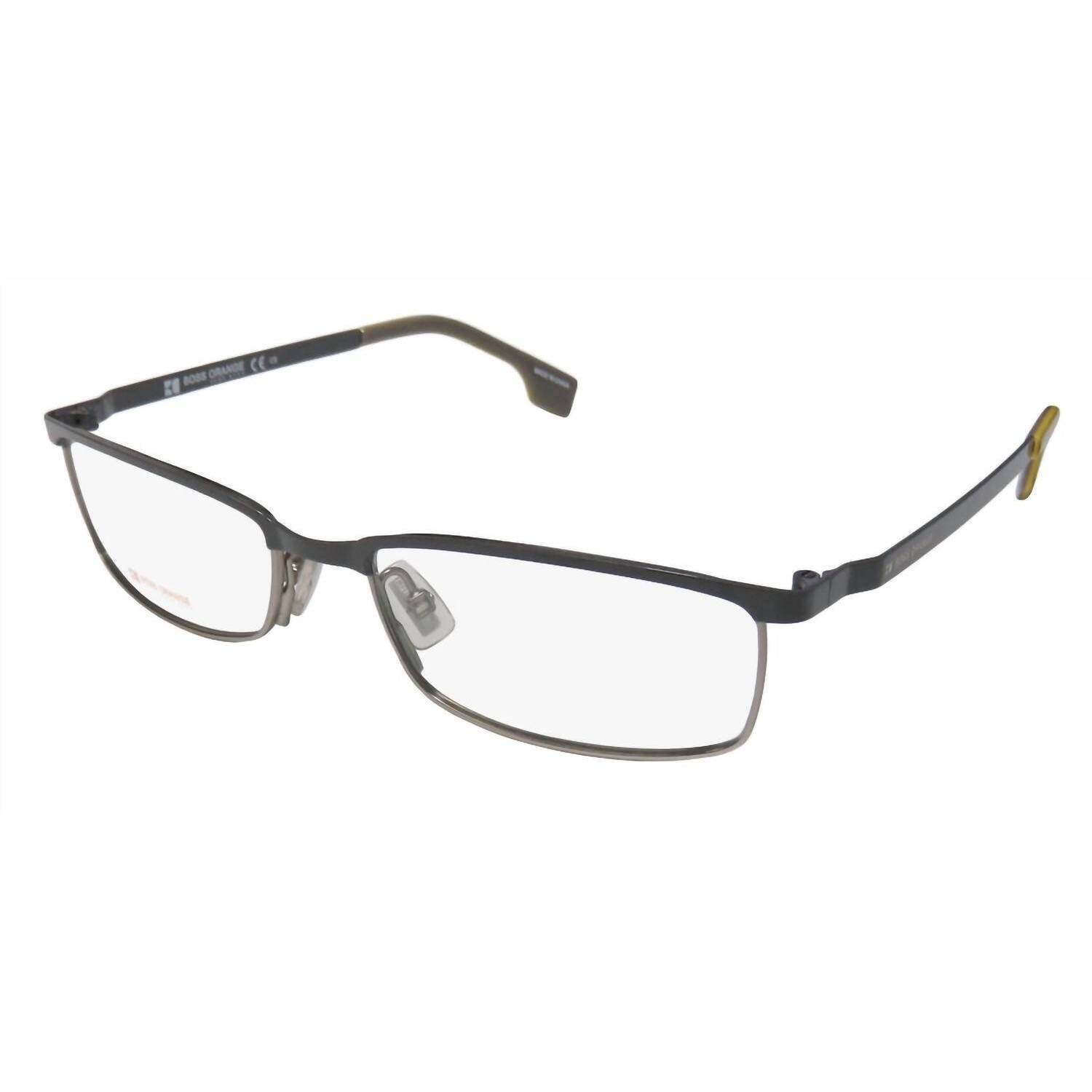 New Boss Men's Bo0073 Eyeglasses In Matte Grey